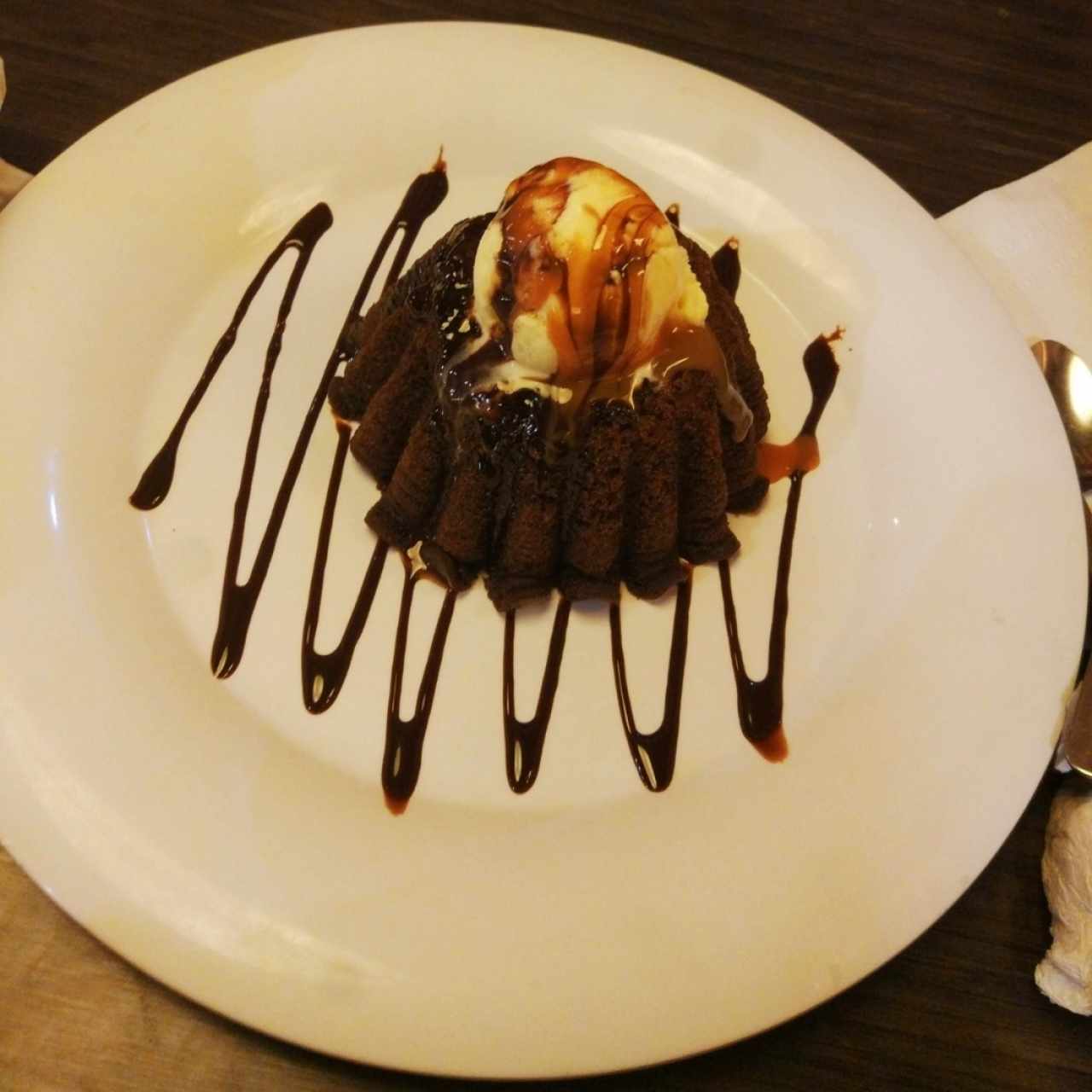Volcán de Chocolate