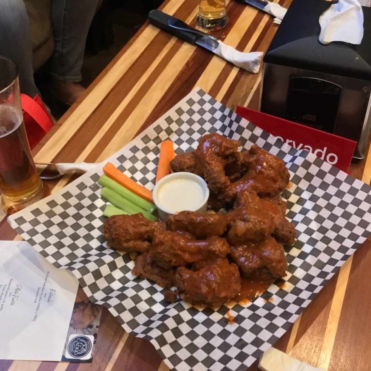 Entradas - Alitas de Pollo