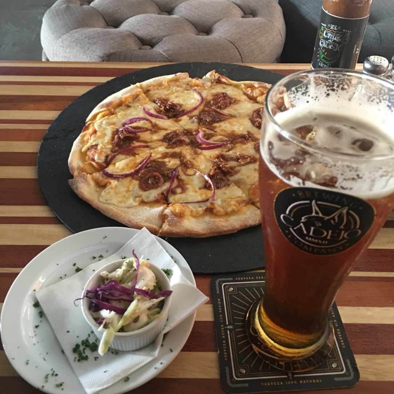 pulled pork pizza 
