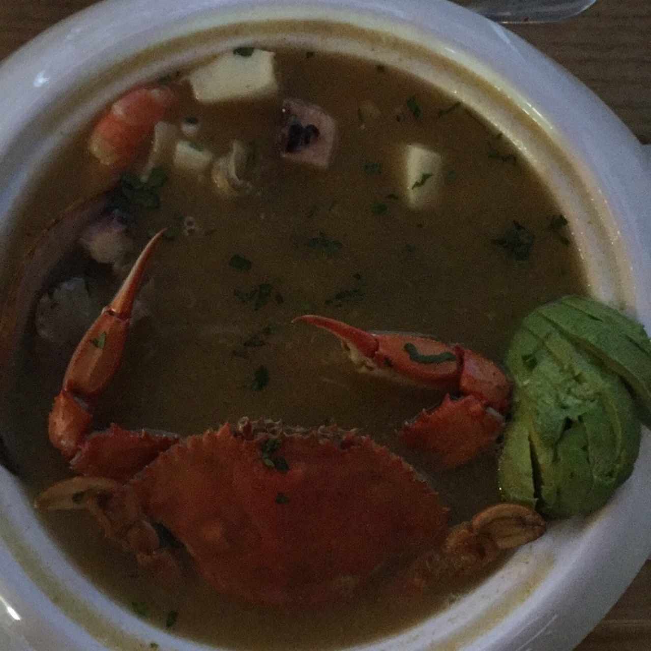 caldo de mariscos