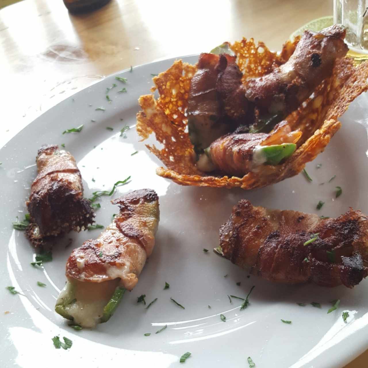 Chiles Jalapeños con Camarón