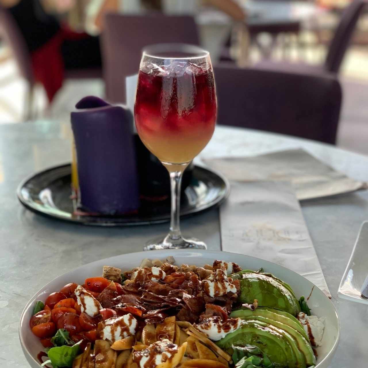 Peach and Prosciutto Balsamic