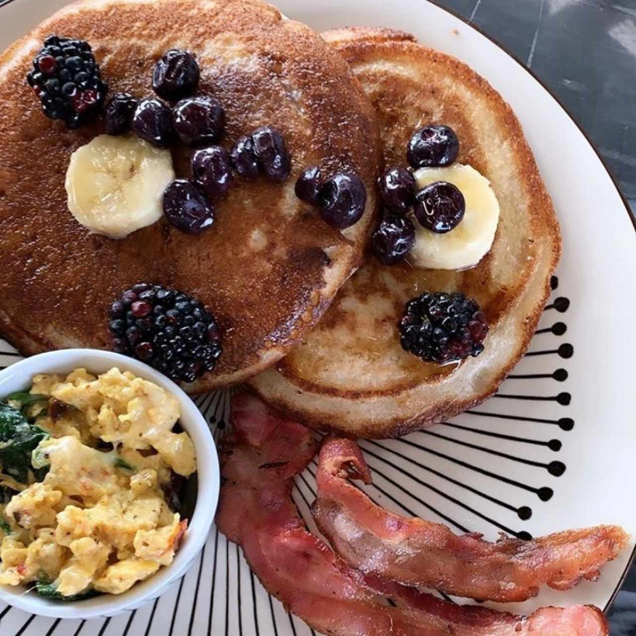 Ricotta Buttermilk pancakes