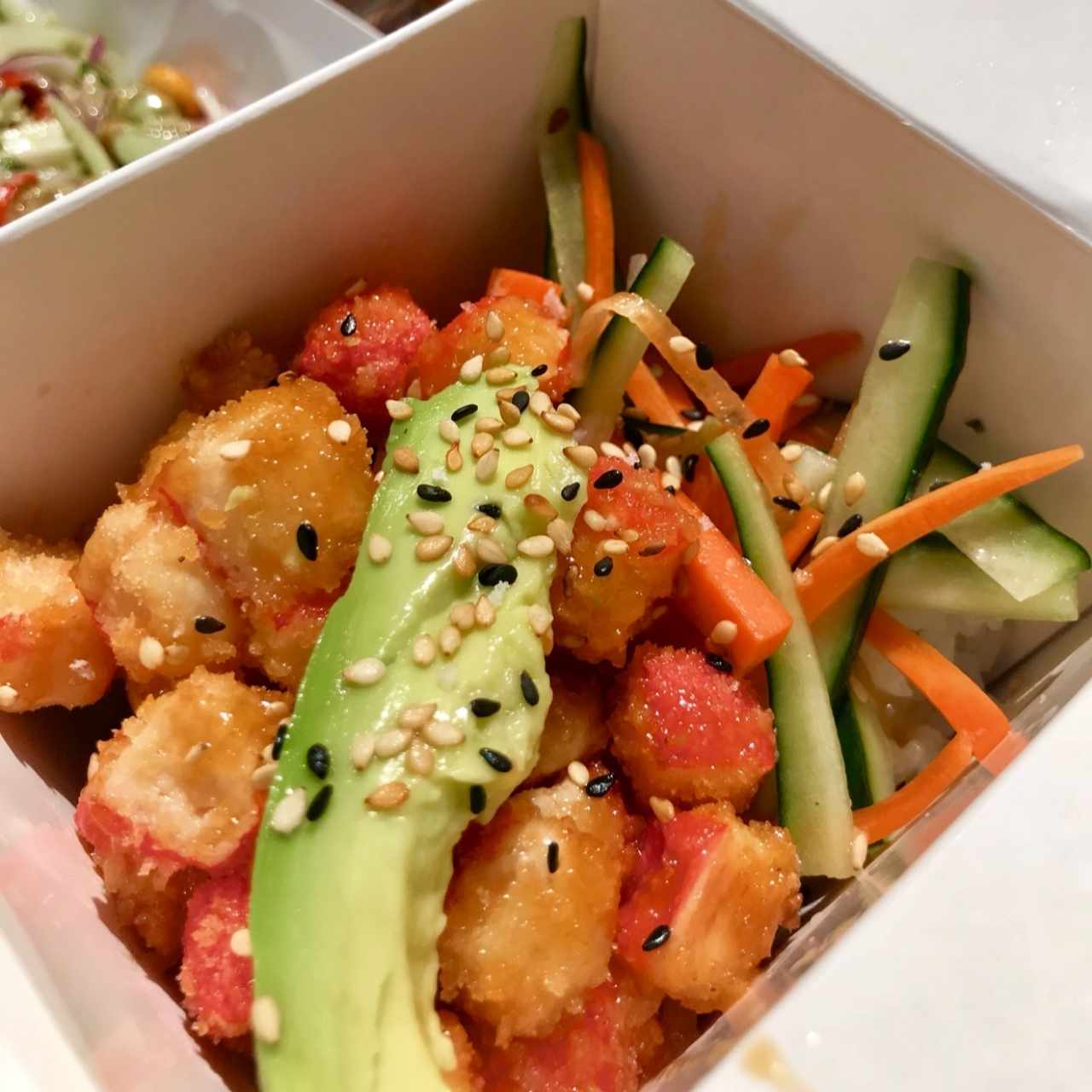 Poroporos de cangrejo (semi picante)
