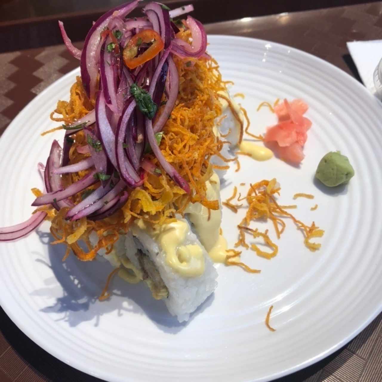 Rollo saltado (Semi picante)
