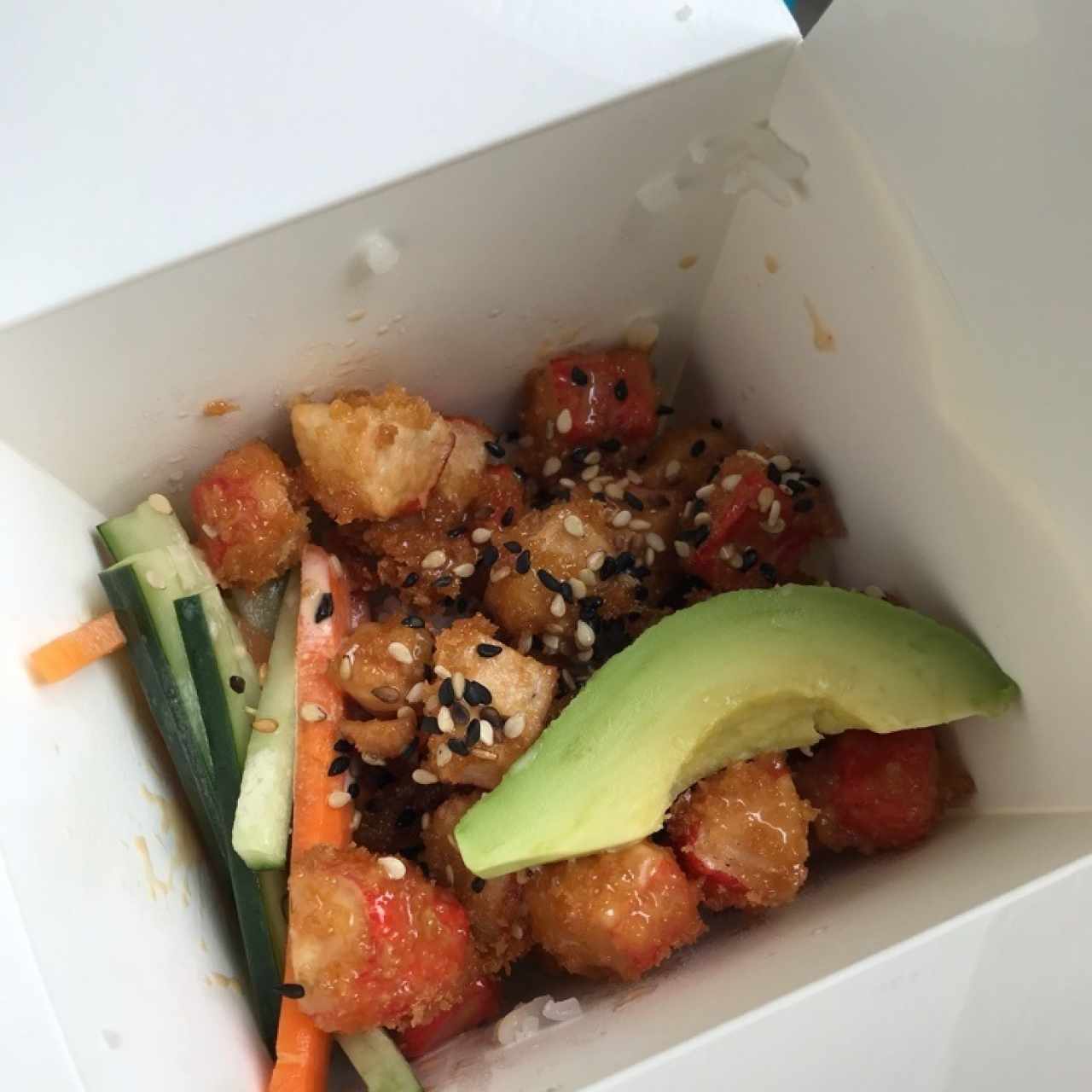 Poroporos de cangrejo (semi picante)