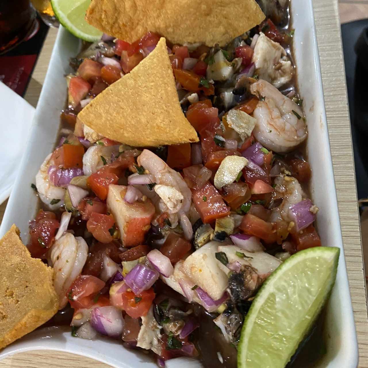 Ceviche mixto 