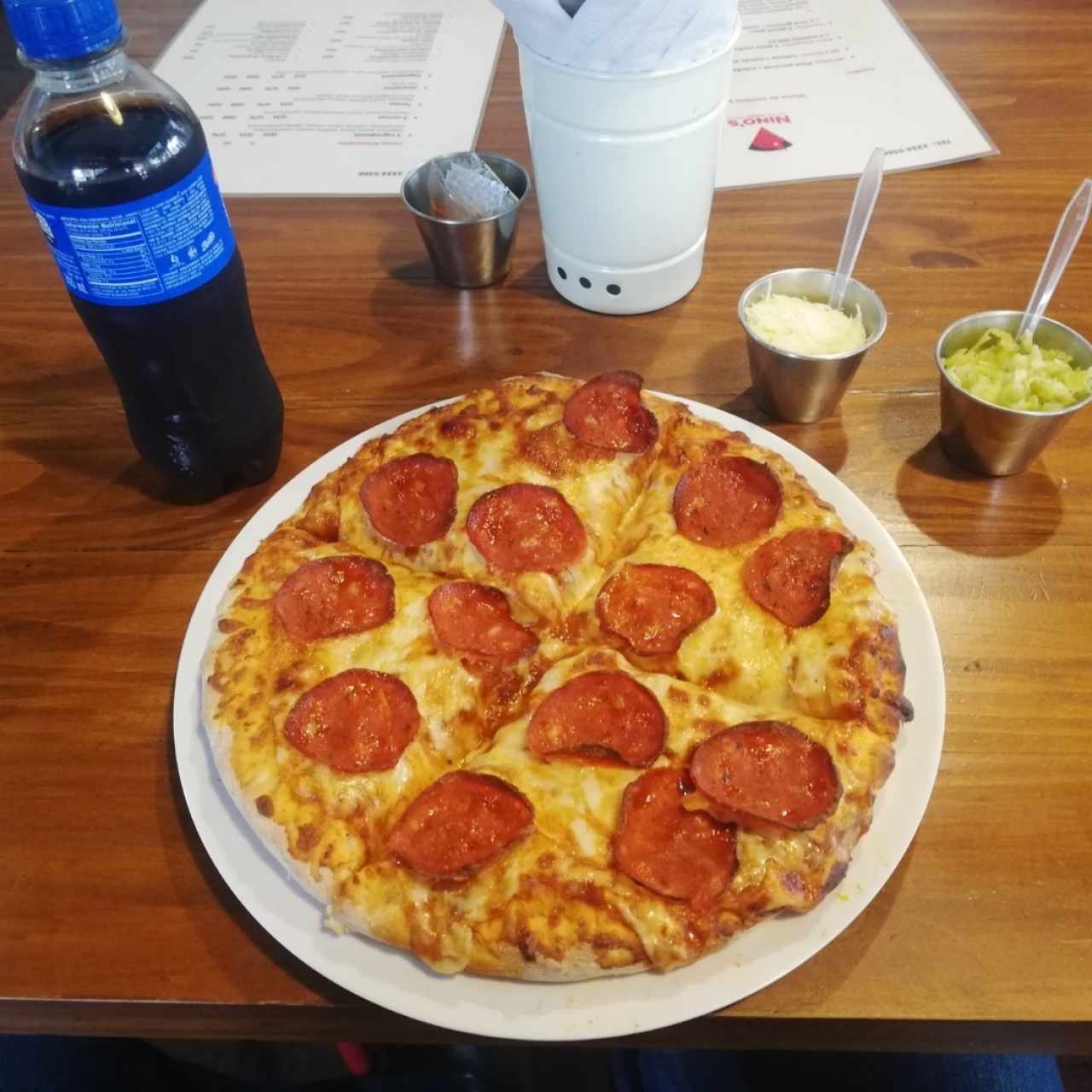 Pizzas Americanas - 1 ingrediente