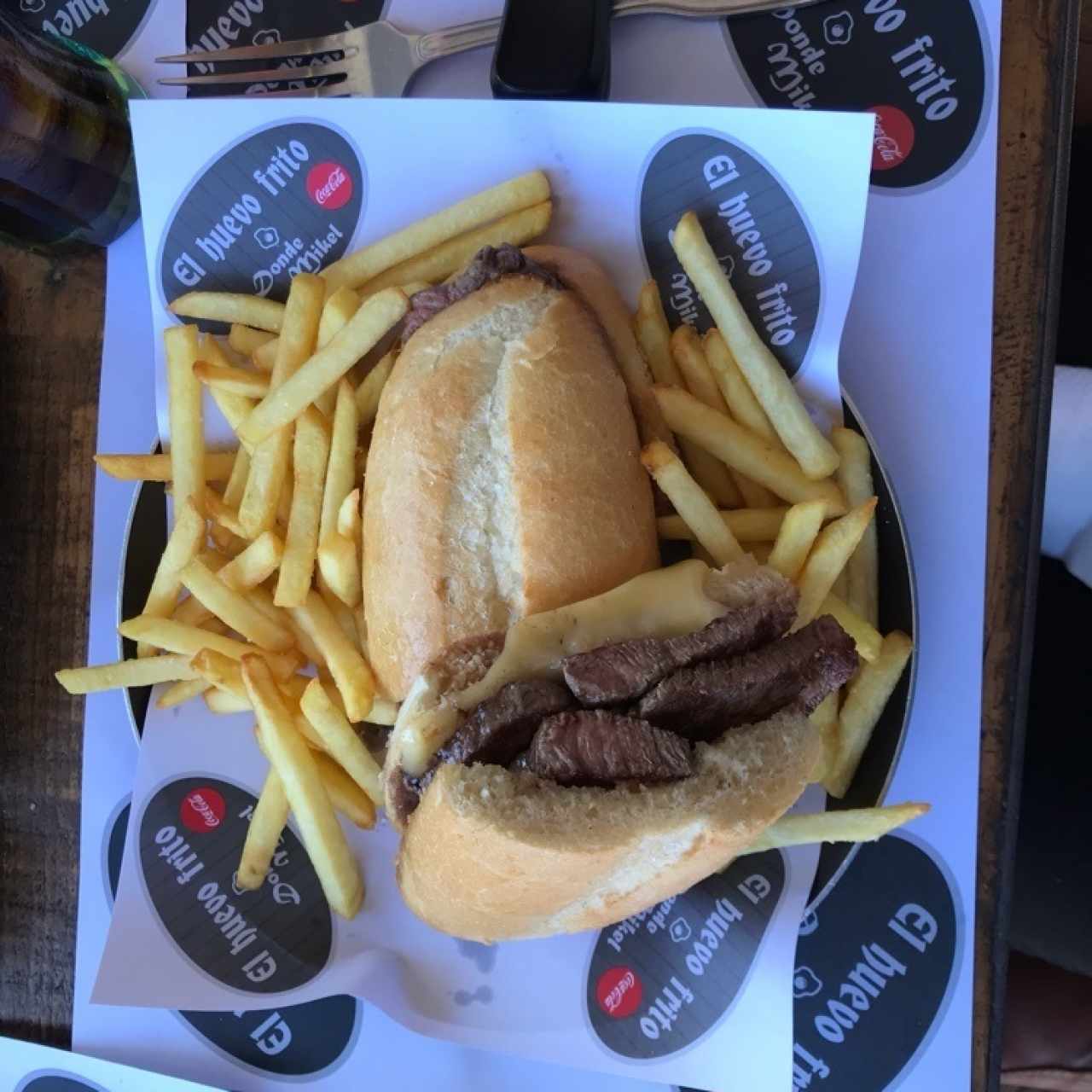Pepito de Lomito con Queso Manchego