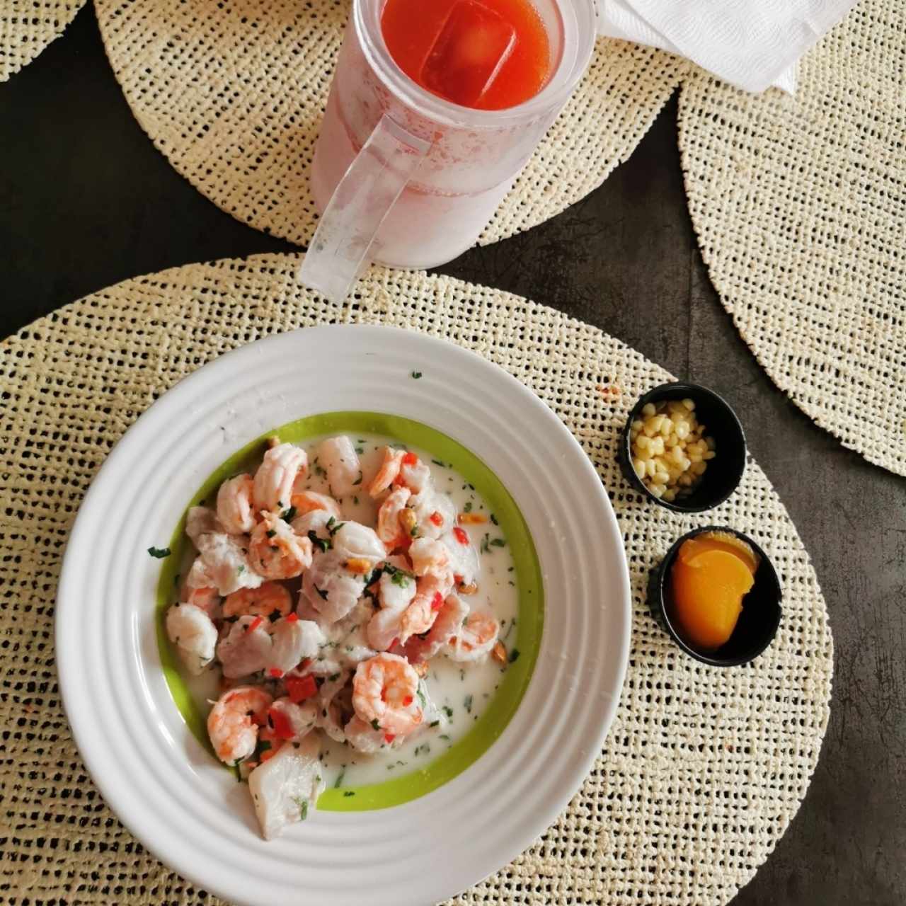 Ceviche leche de tigre