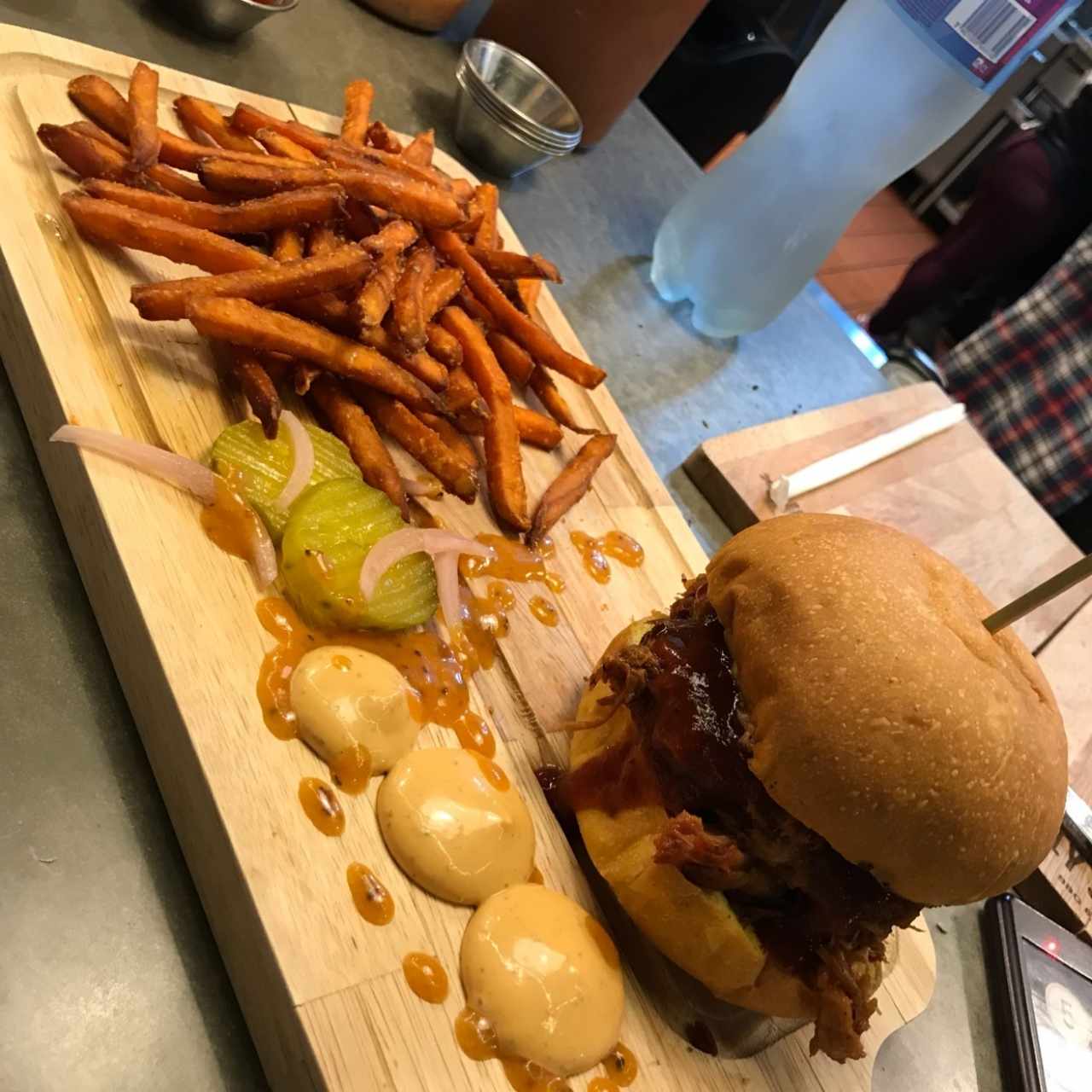 Pulled Pork Hamburger 