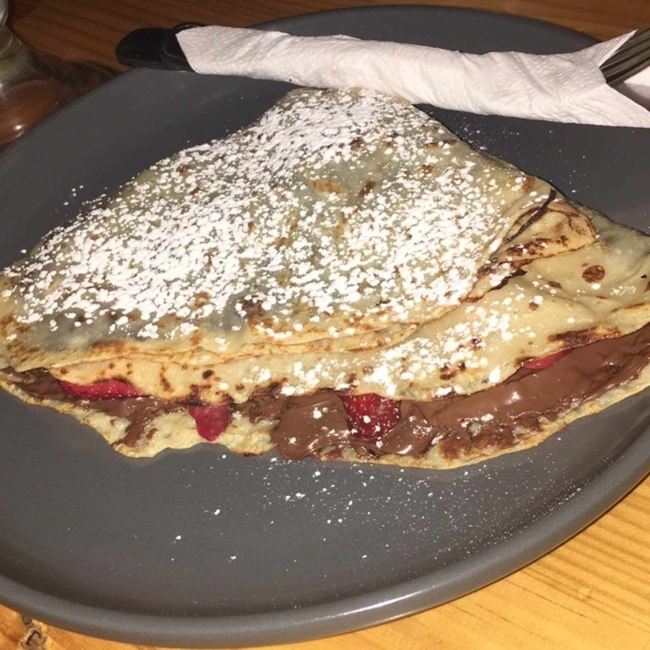 Crepes Dulces - Nutella Fresa