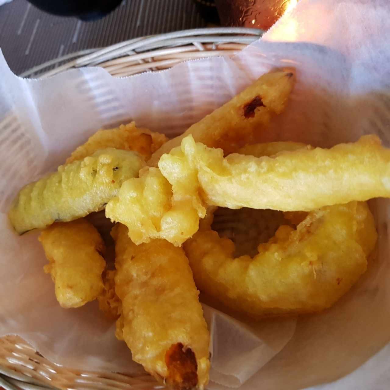 Entradas - Tempura de Vegetales