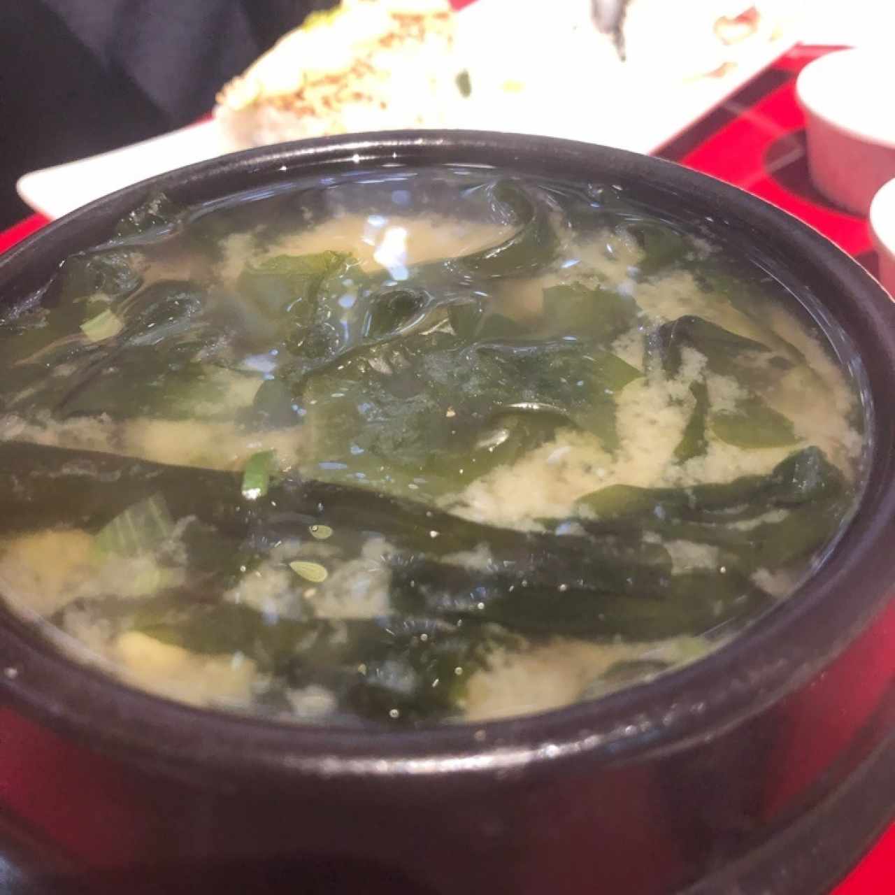 Entradas - Sopa Miso