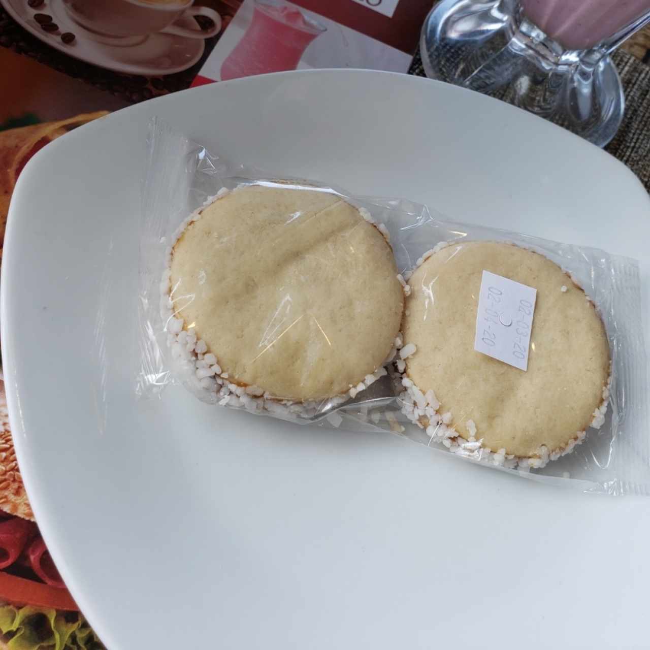 alfajores de coco
