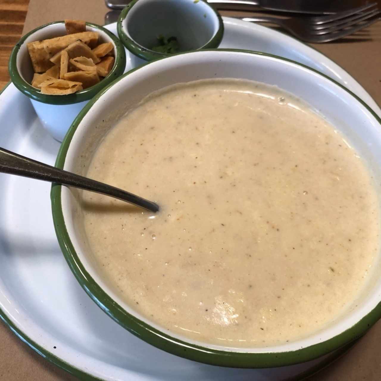 Sopa de Papa con Puerro