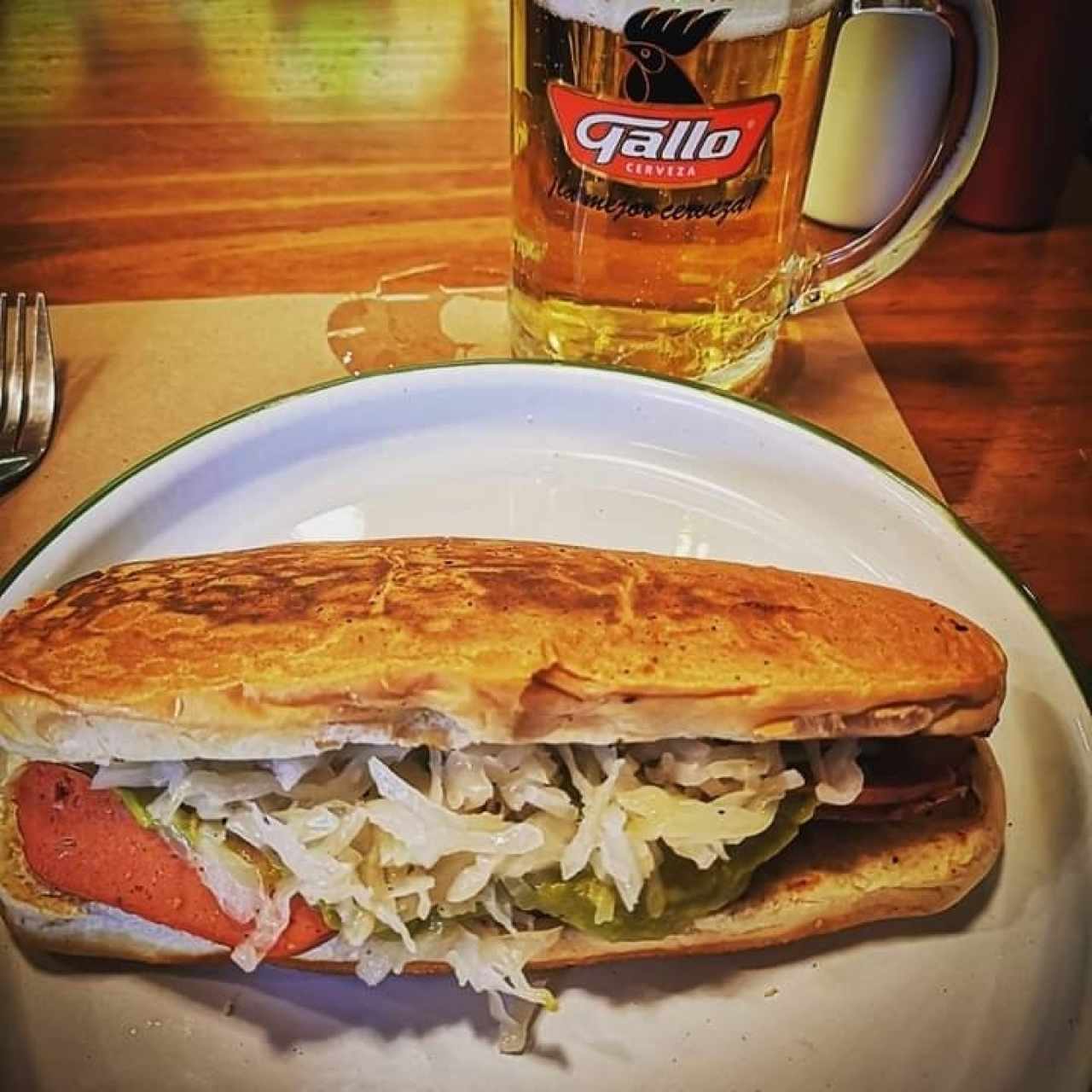 Hot Dog de Chorizo