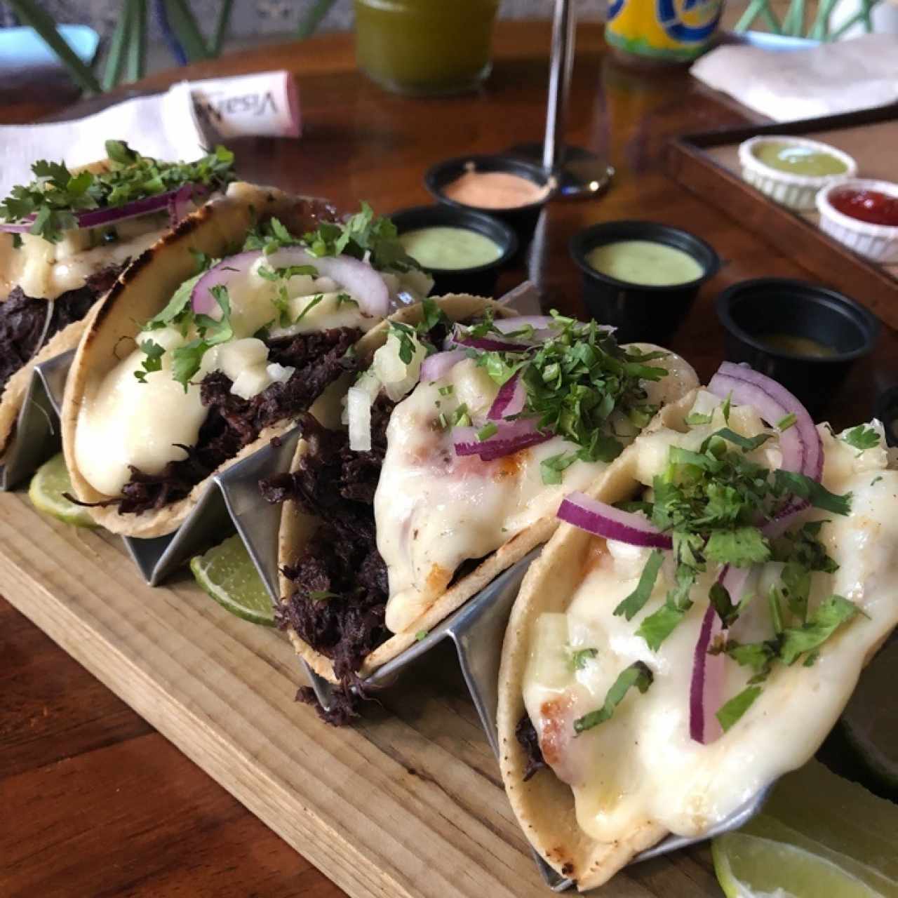tacos de rosa de jamaica 