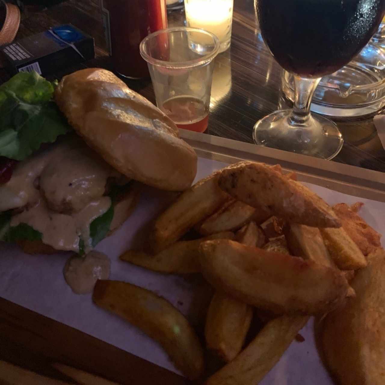 hamburguesa cabrales