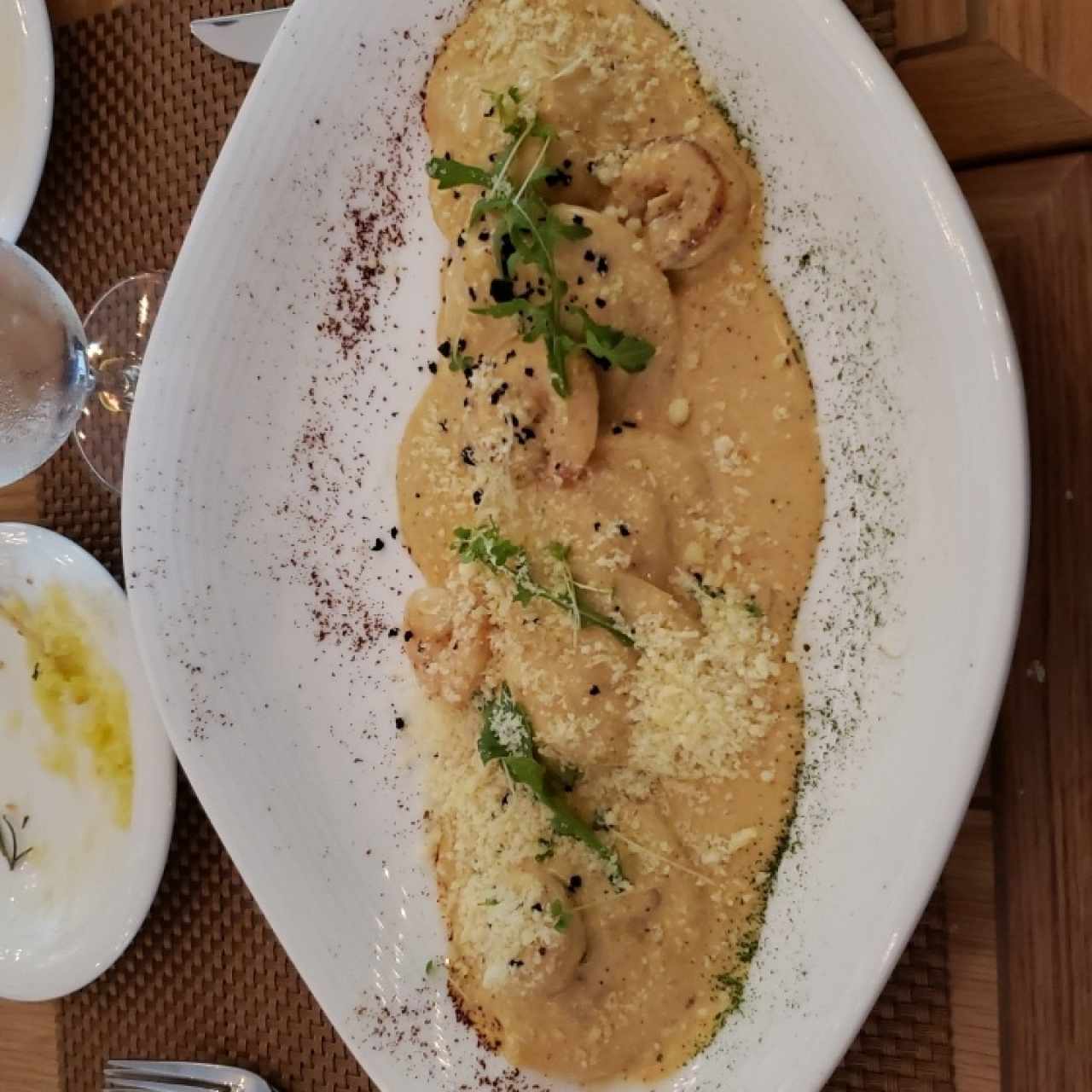 Ravioli di Gamberi e Aragosta