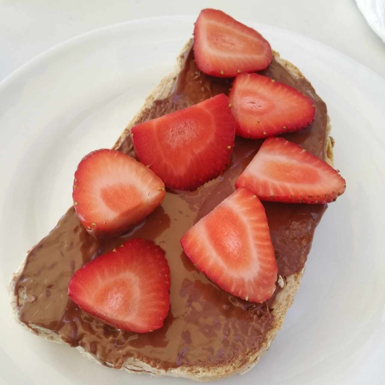 Nutella con Fresas 