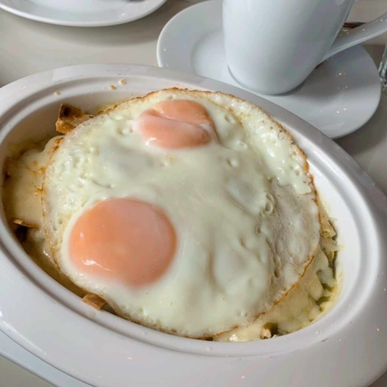 Chilaquiles montados 