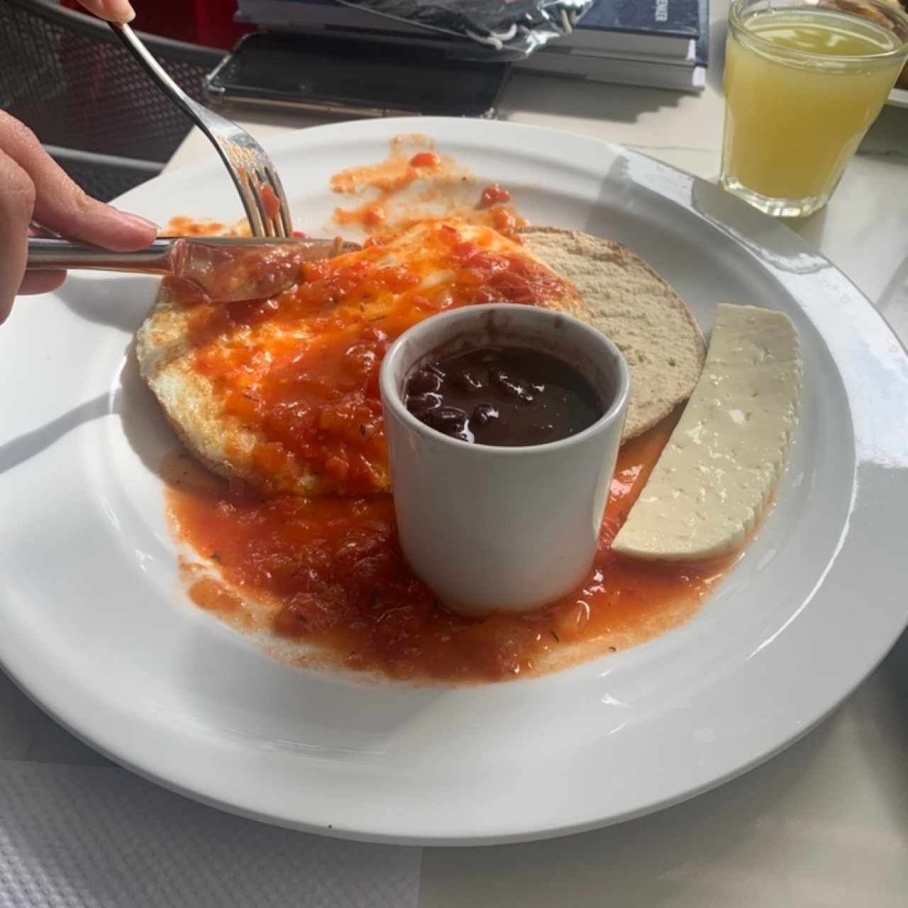 Tortilla de ejote