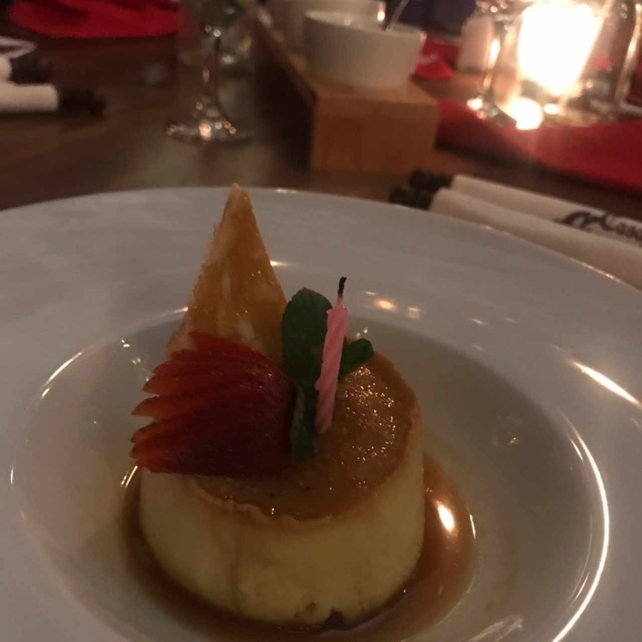 flan de calabaza