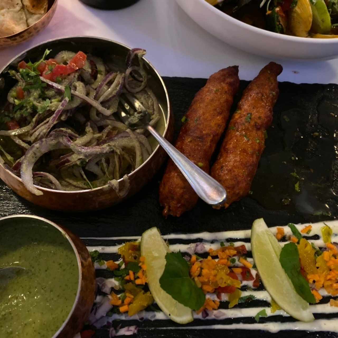 Cordero Seekh Kebab