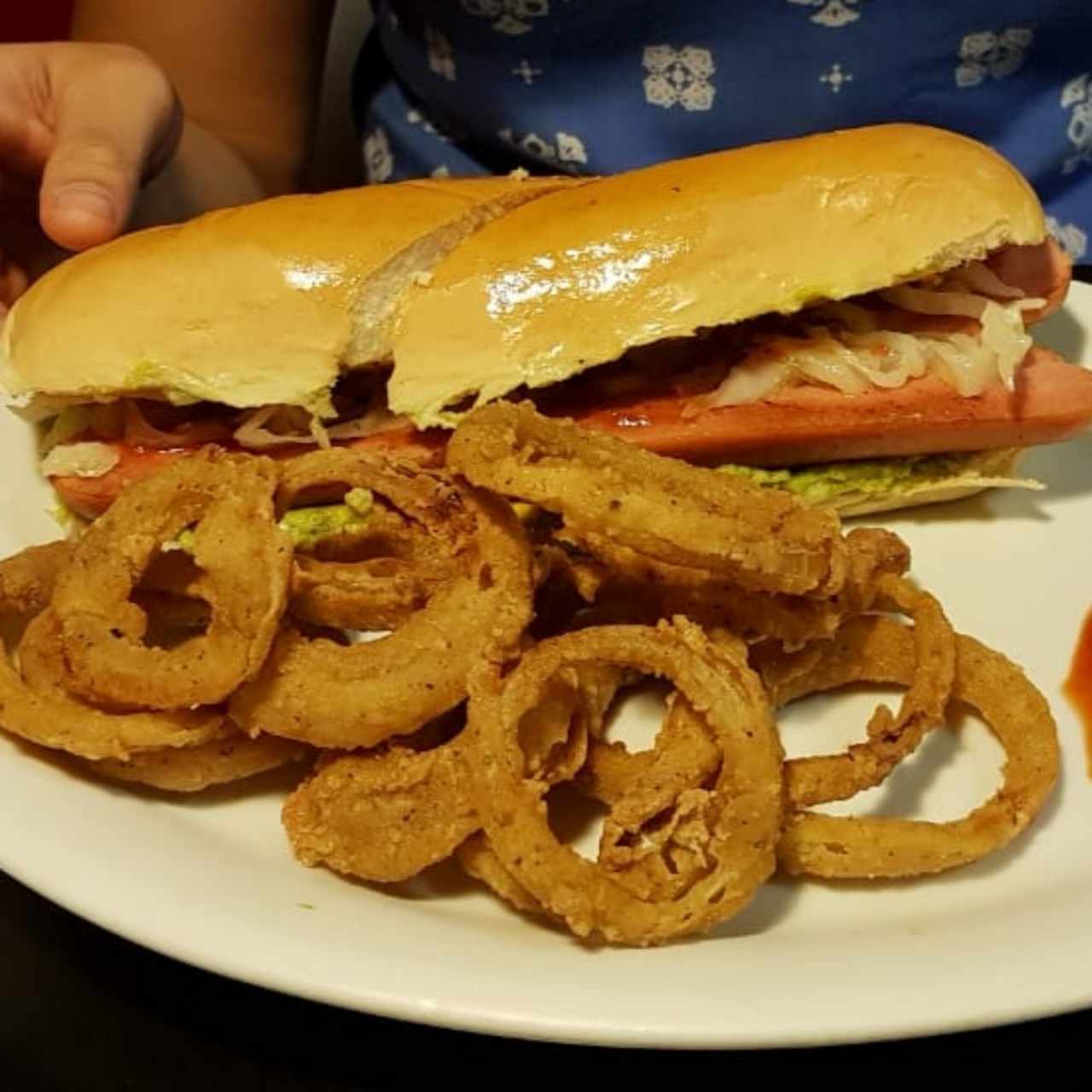 hot dog clásico 