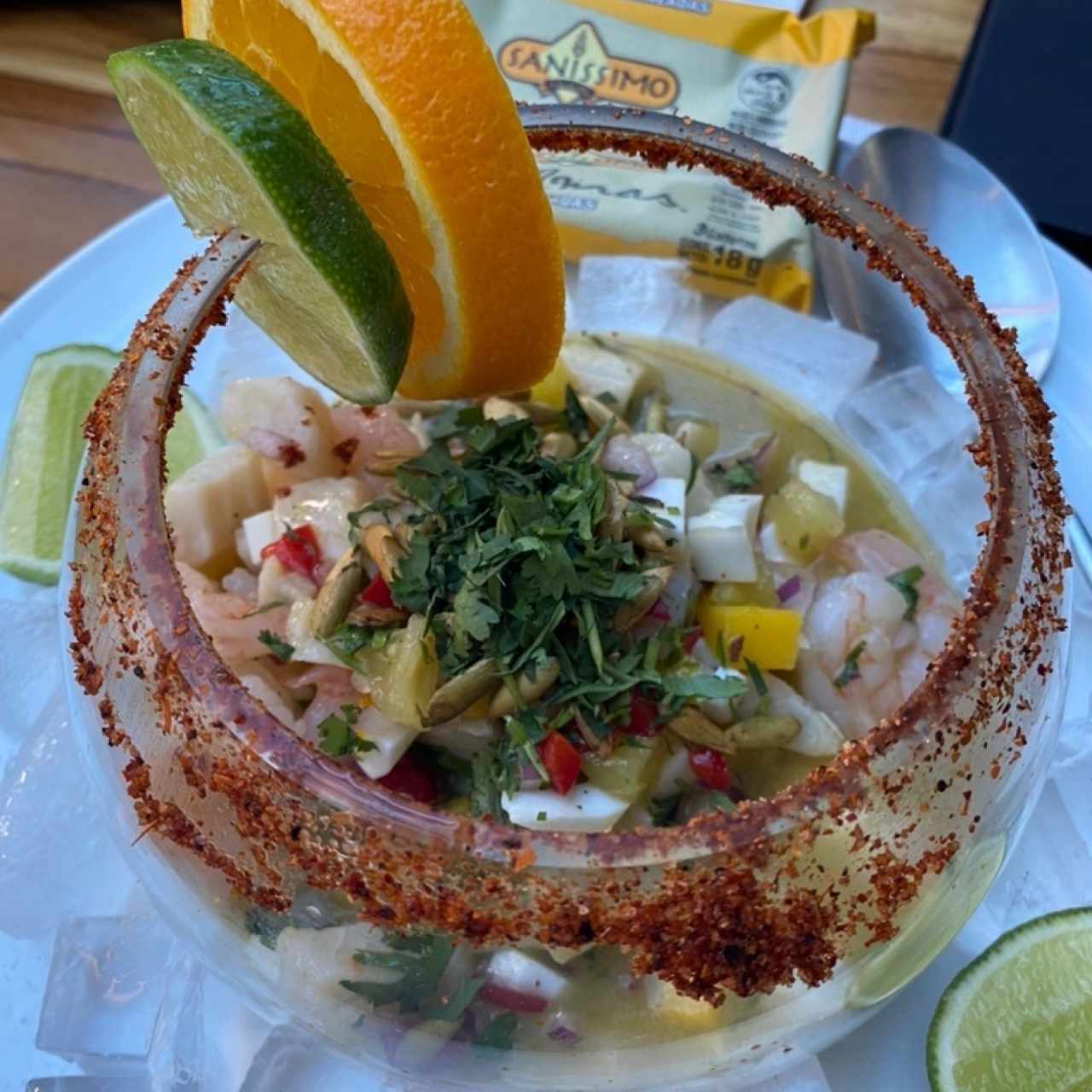 ceviche mixto de temporada