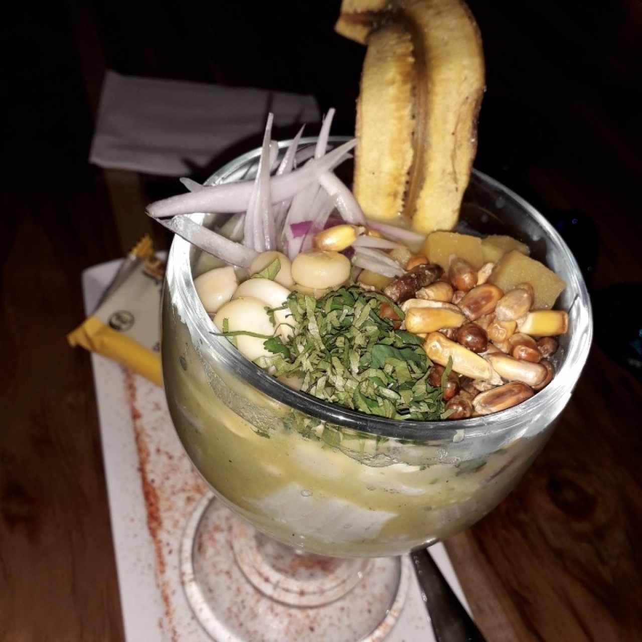 ceviche peruano de pescado 