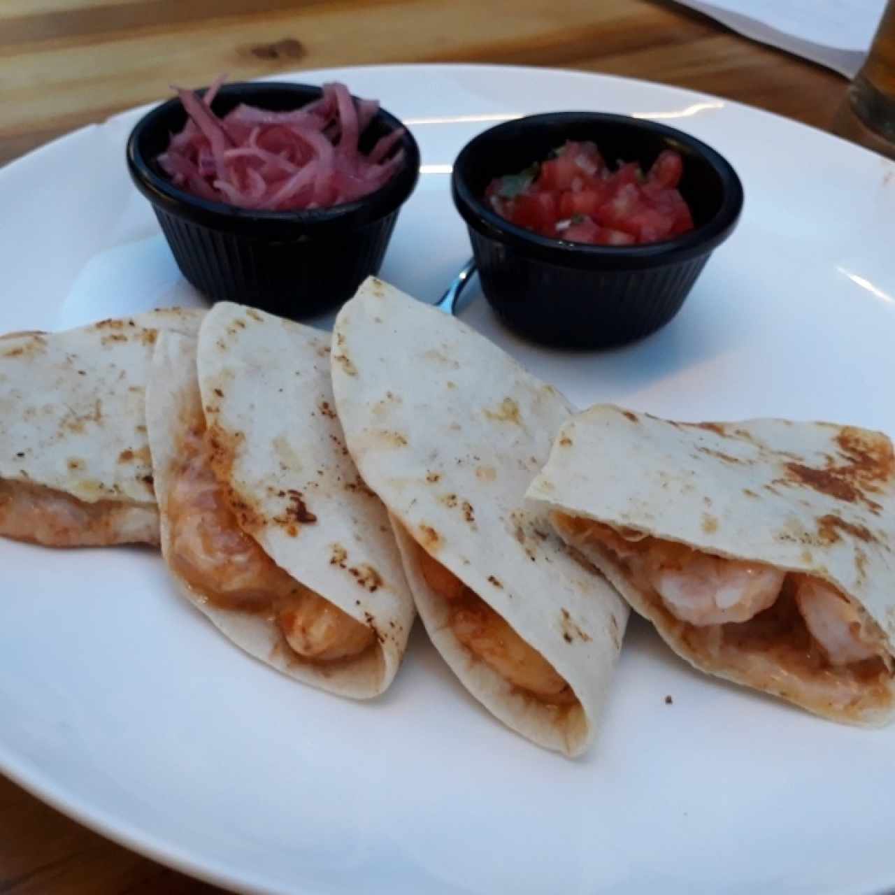 Gringas de Camarones a la Diabla