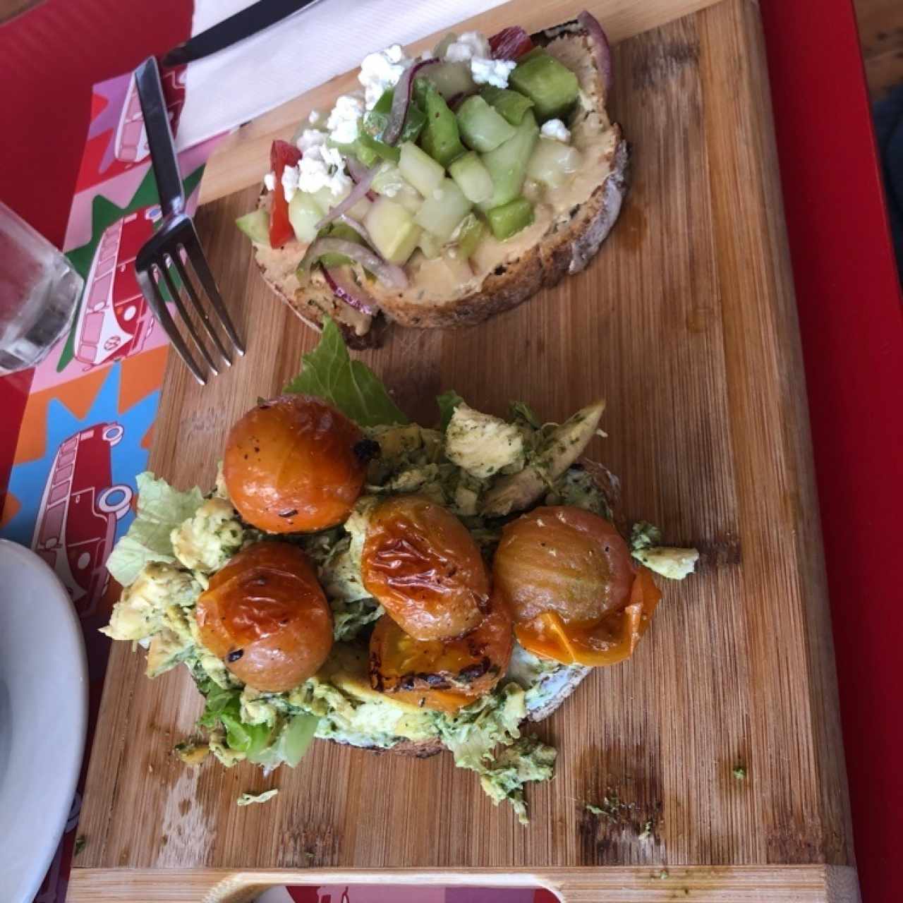 Toast Clásicas - Jerusalem (Vegetariana)