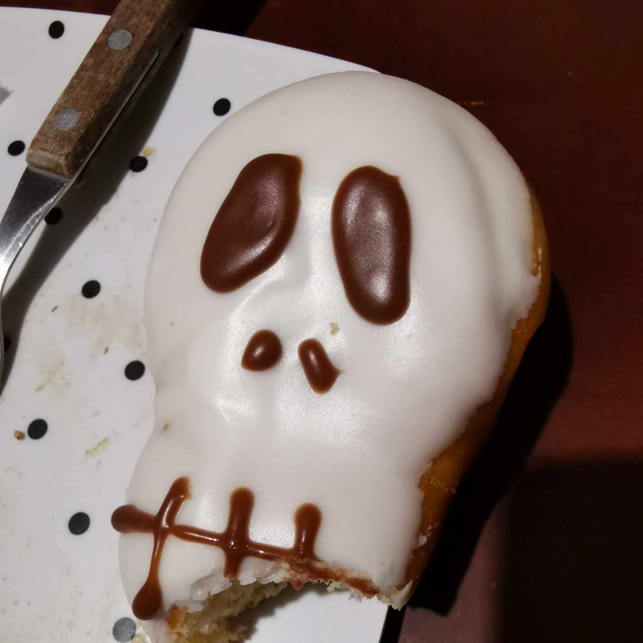 Skull doughnut 