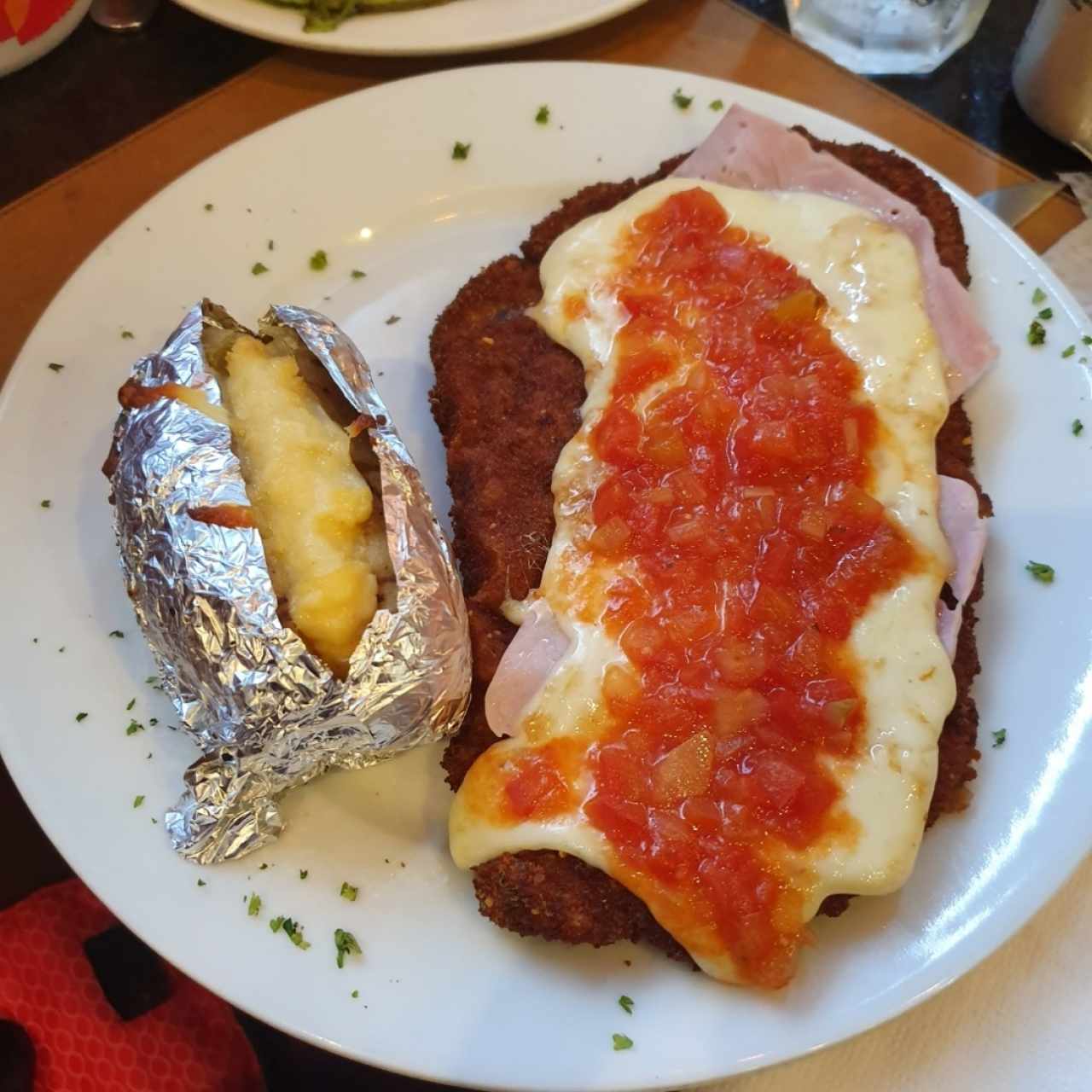 milanesa de res