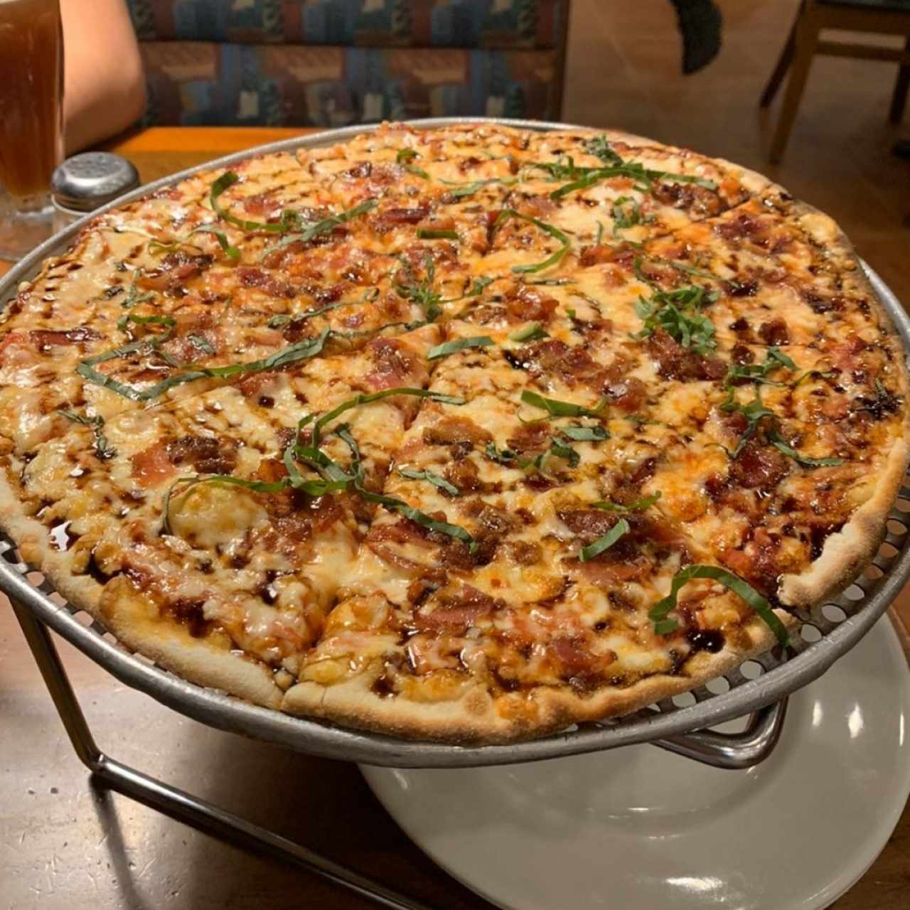 Pizza masa delgada