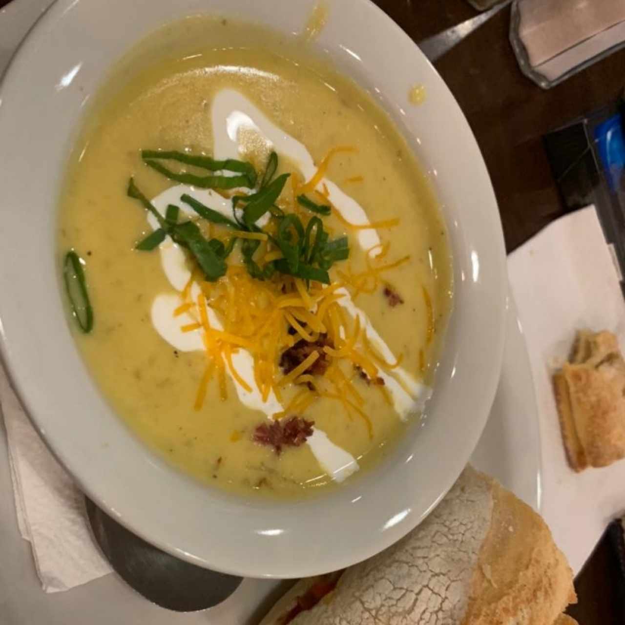 Crema de Papa al Horno