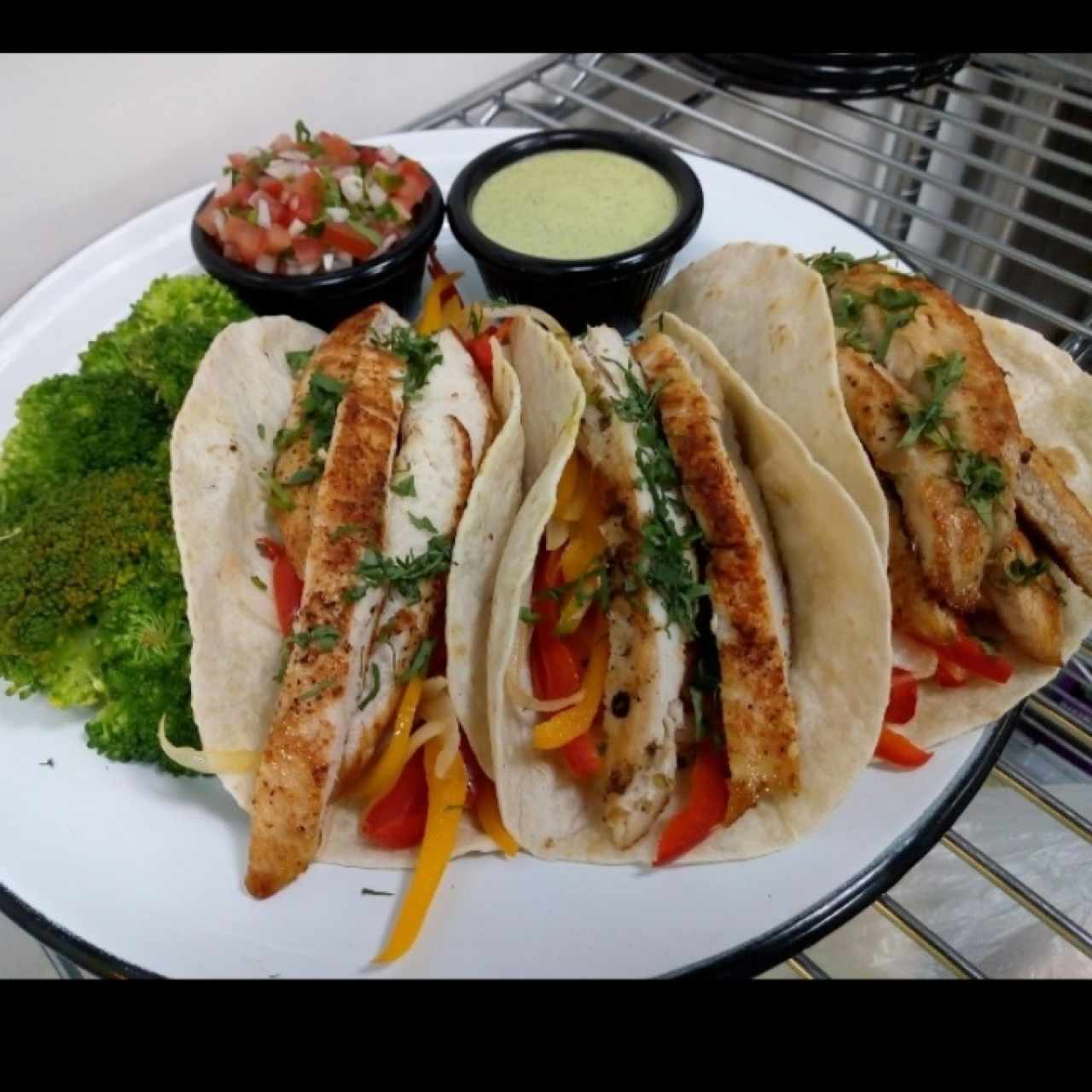 Fajitas de Pollo