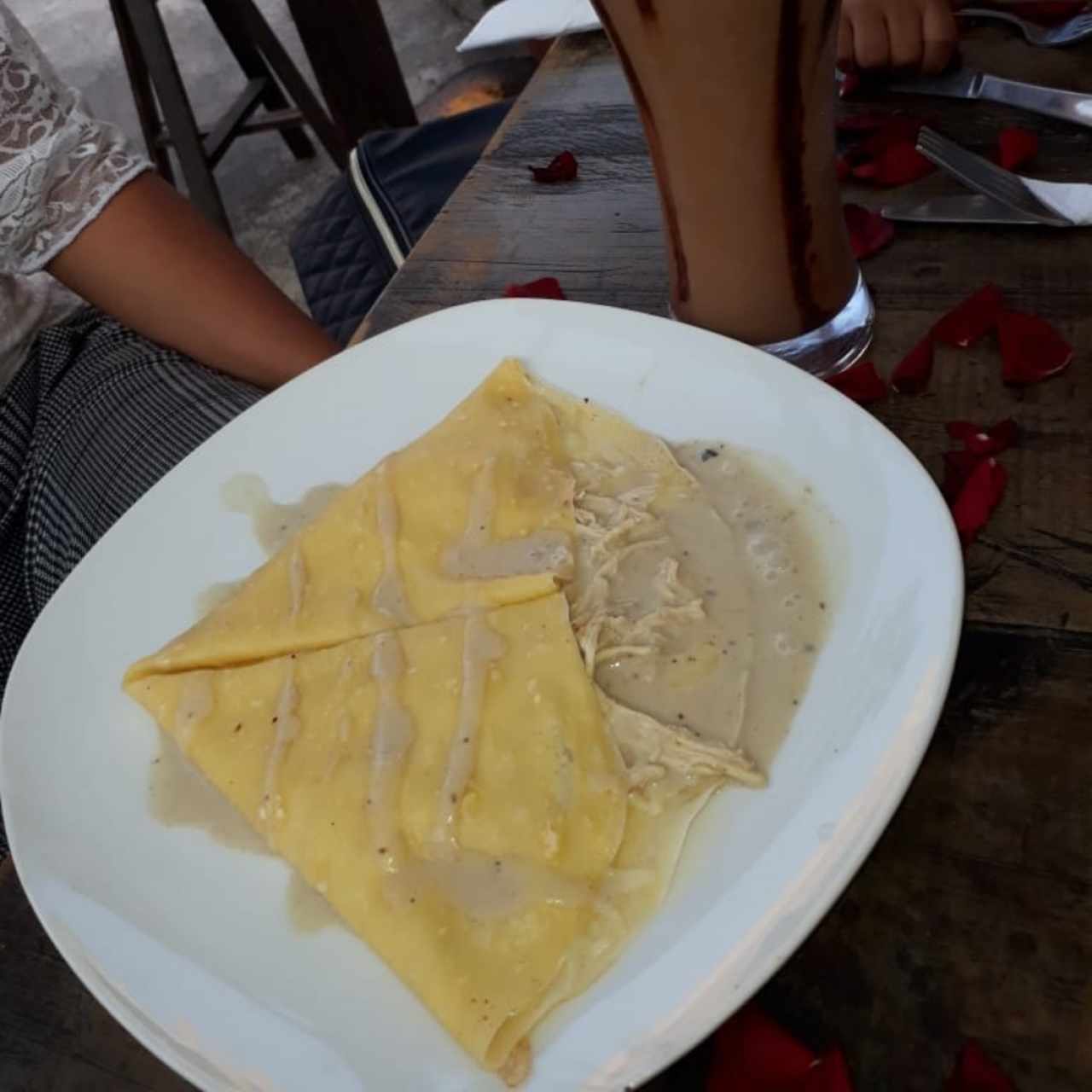 Crepas Saladas - Crepe de Pollo