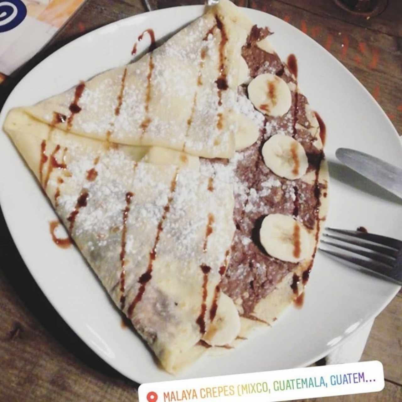 Crepas Dulces - Nutella Banano