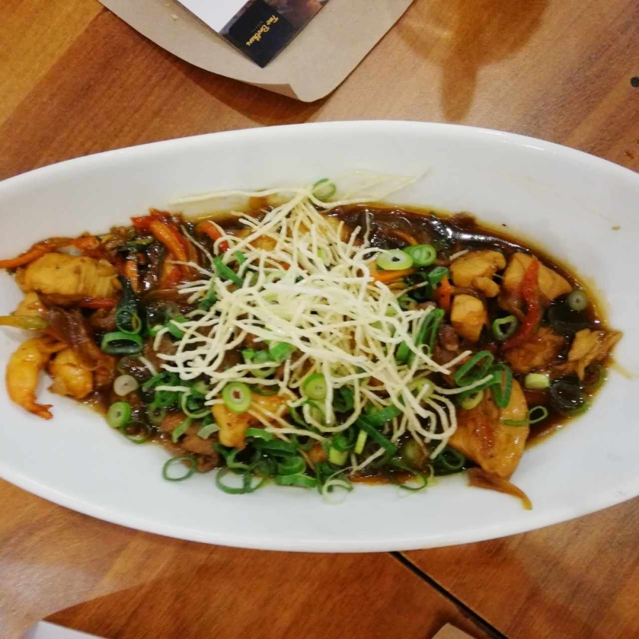Teriyaki y Takimeshi Mixto