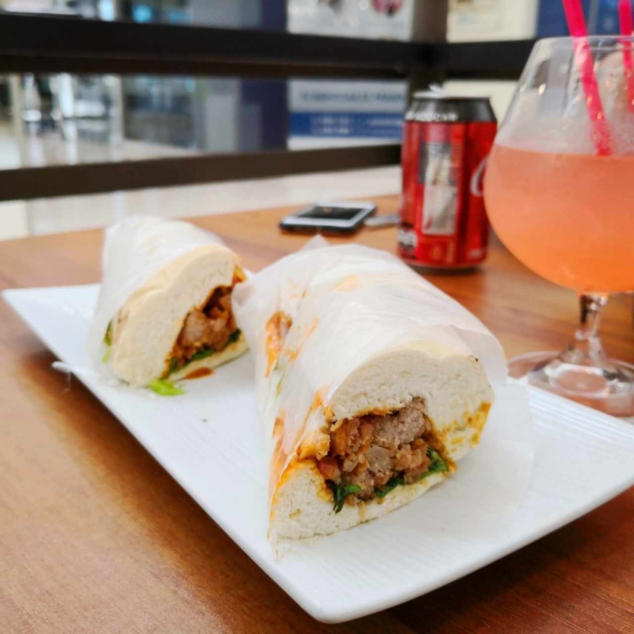 Baguette de albóndigas 