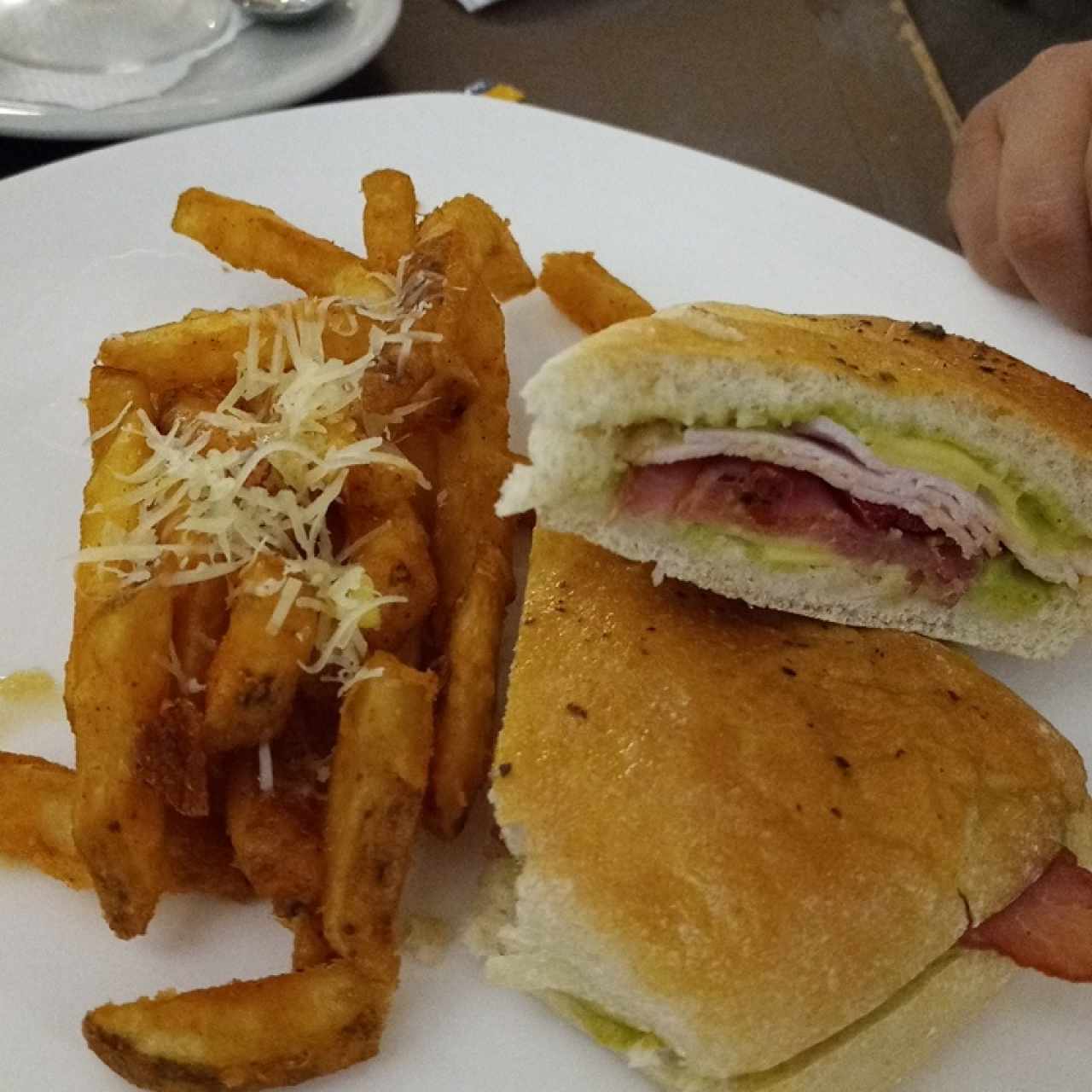Sándwiches Calientes - Panini Jamón Melt
