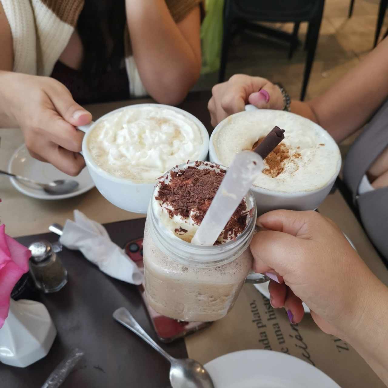 White mocha, Melanch Coffee, frappe Mocha