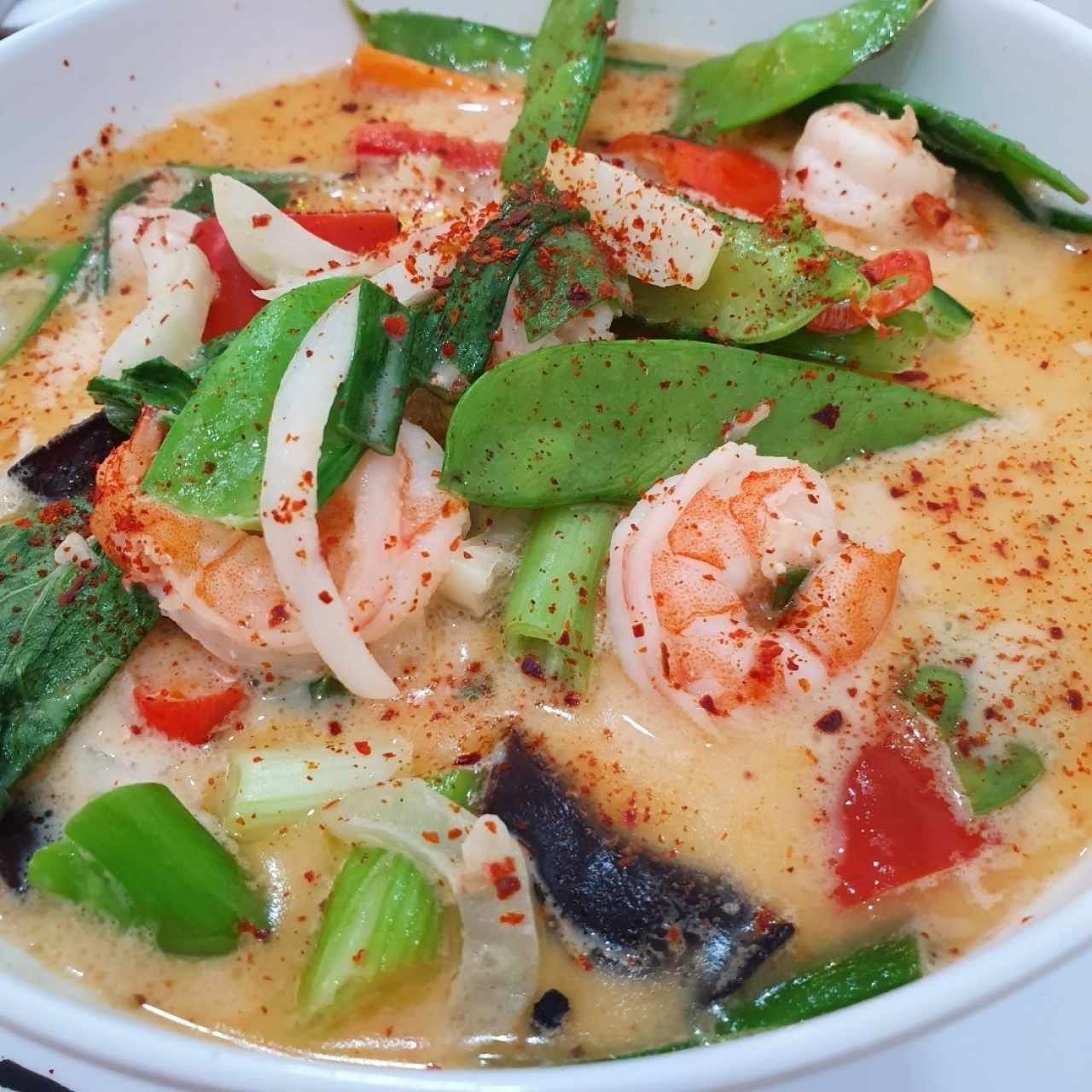 Lime, Coconut and Chili Shrimp