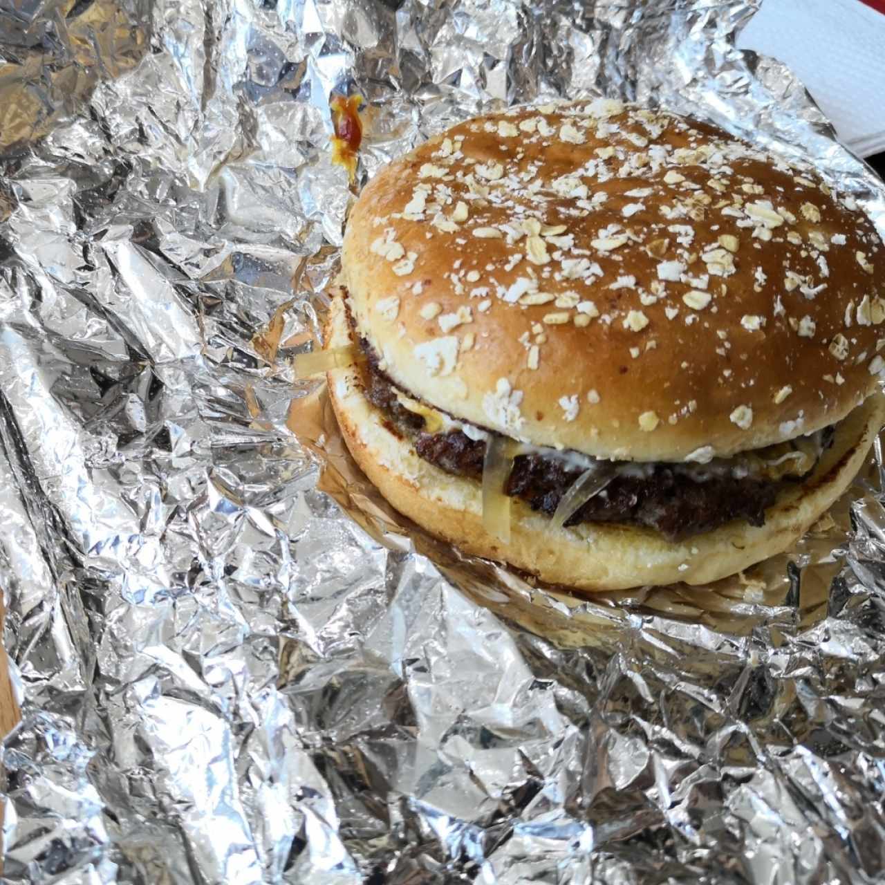 Grilled Onion Burger
