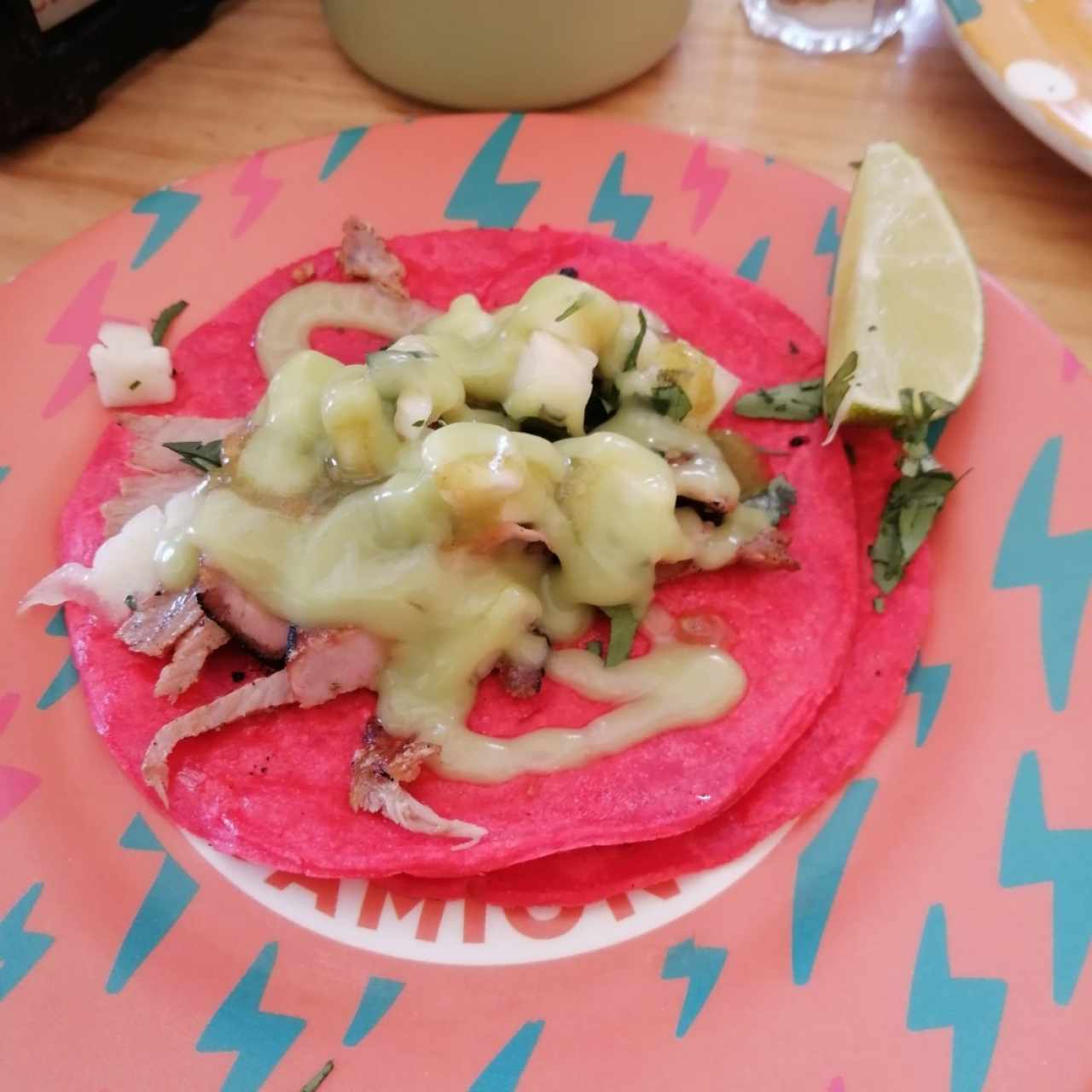 Taco guacamole