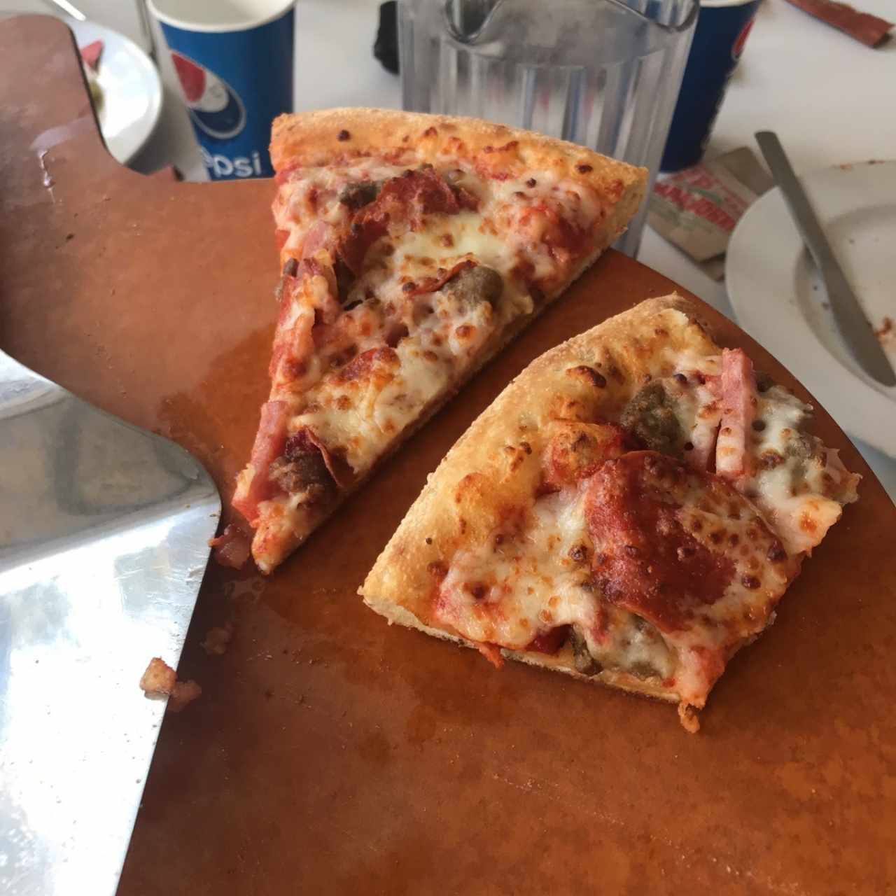 pizza all the meats 