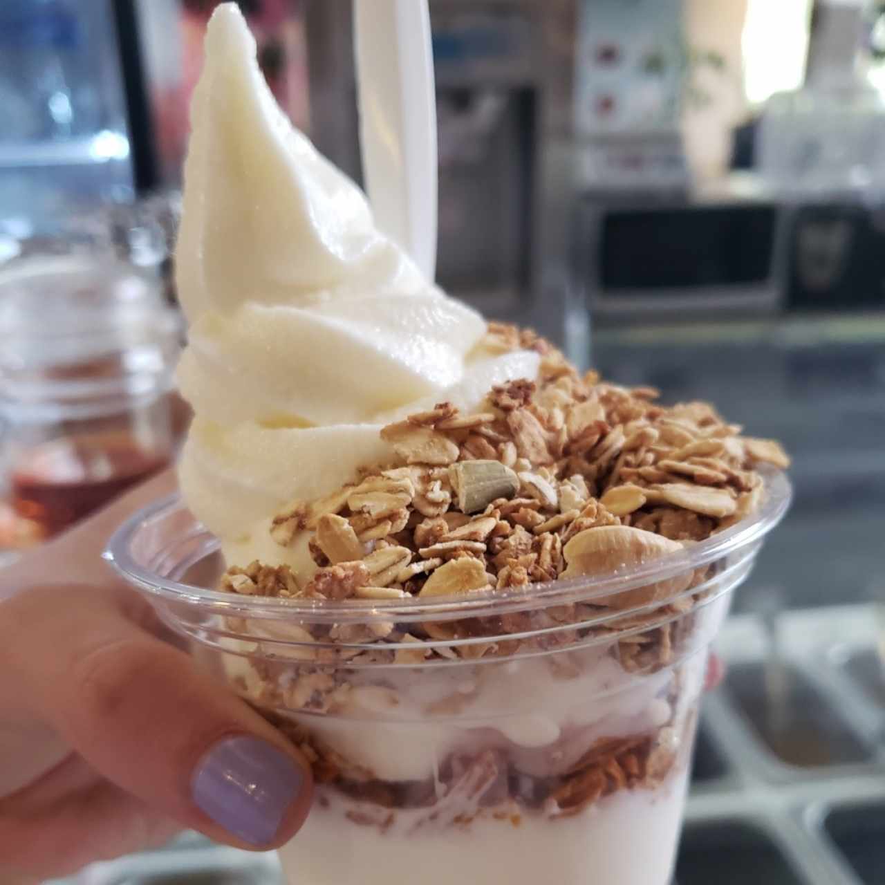 natural con granola
